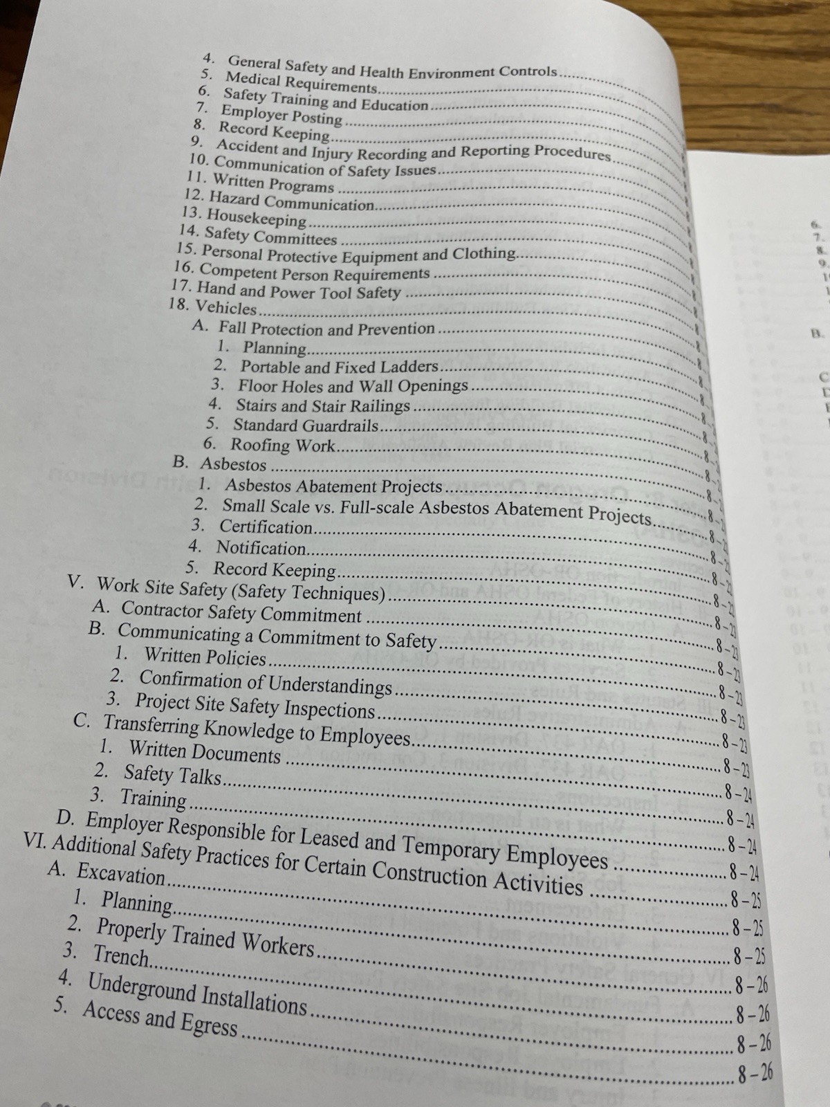Oregon Contractors Reference Manual Third Edition State Of Oregon Manual