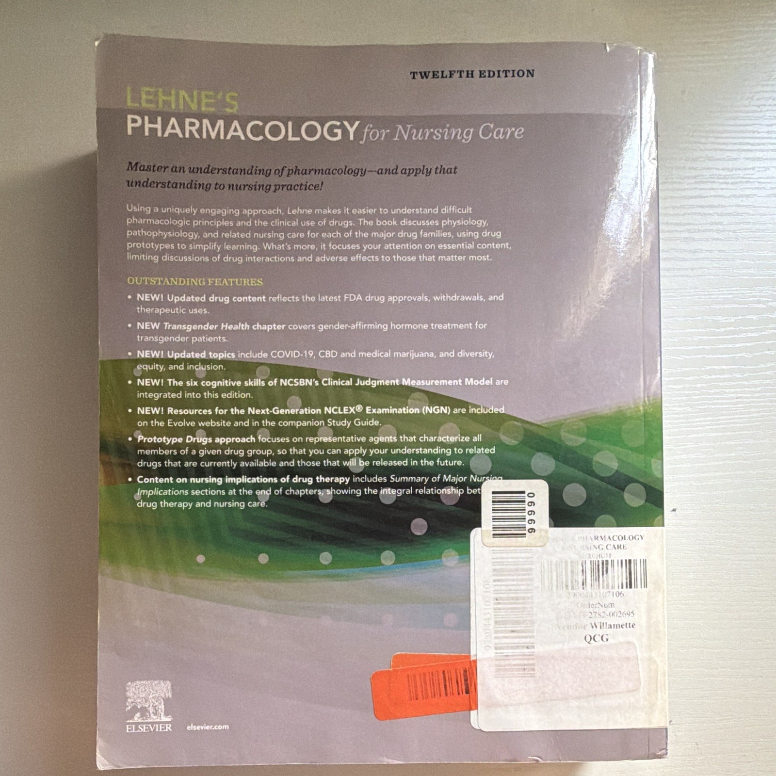Lehne’s Pharmacology for Nursing Care 12th Ed Textbook Burchum