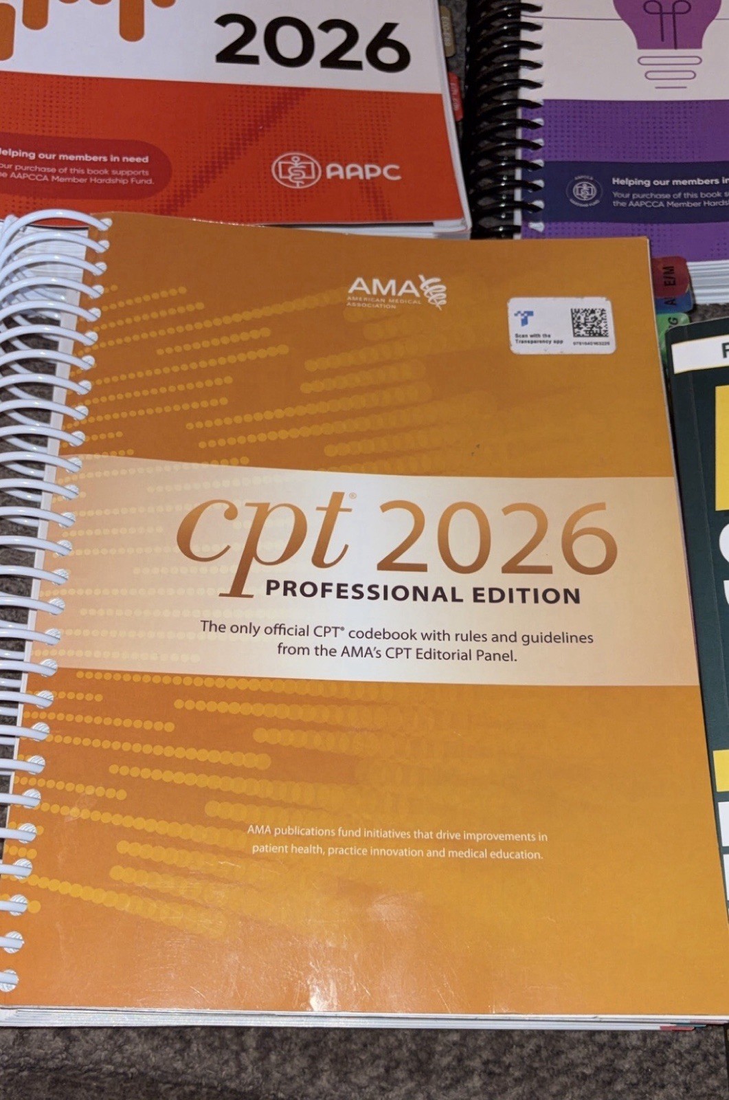 2026 Medical Coding Bundle! CPC~IC-10-CM~HCPCS Books~Study Guide~Reference Sheet