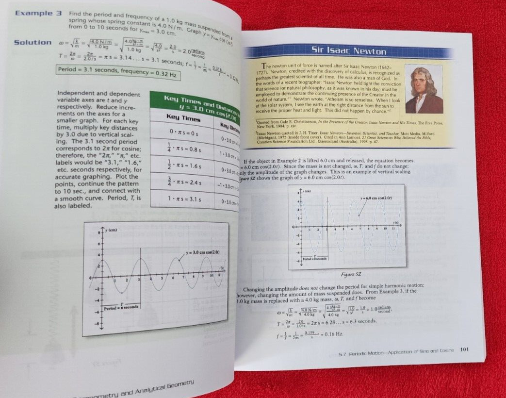 Abeka A Beka Book PRECALCULUS with Trigonometry and Analytical Geometry 11579713