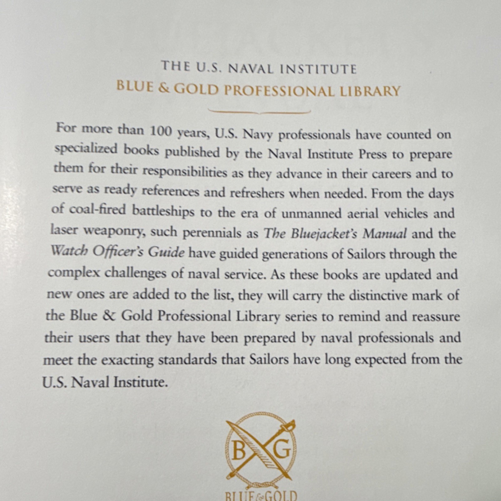 The Bluejacket’s Manual 25th Edition by Thomas J. Cutler Naval Institute Press