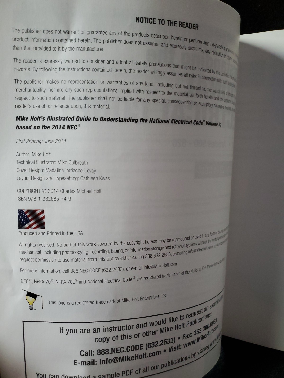 Mike Holt’s Illustrated Guide to Understanding the National Electrical Code,…
