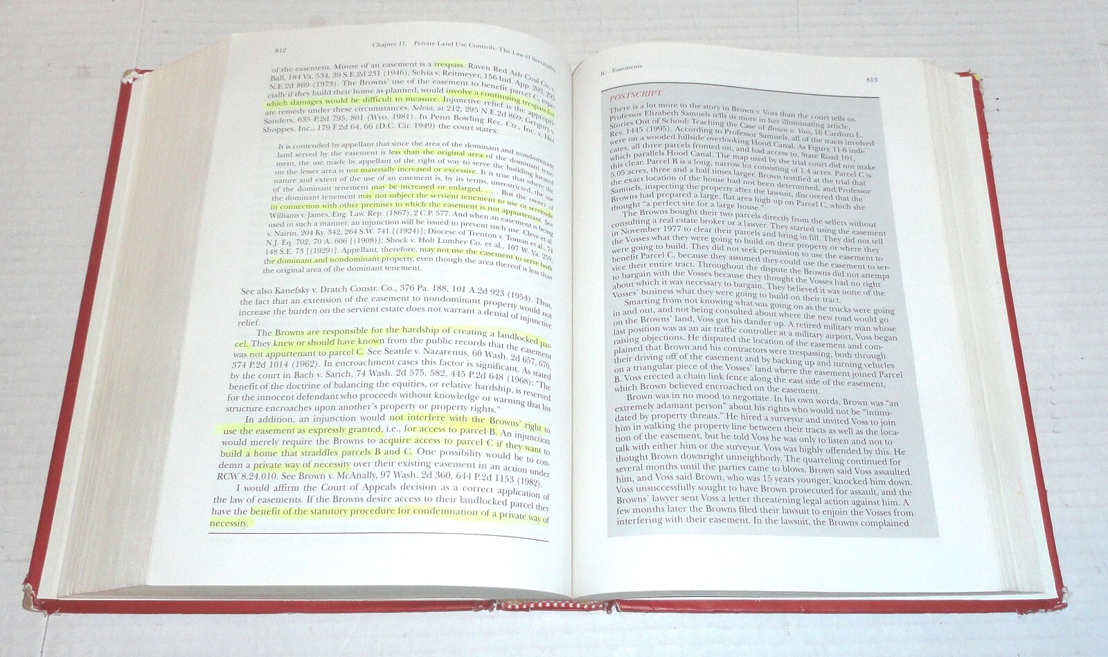 Property Aspen Casebook Series 9th Edition Hardcover Textbook PLEASE READ