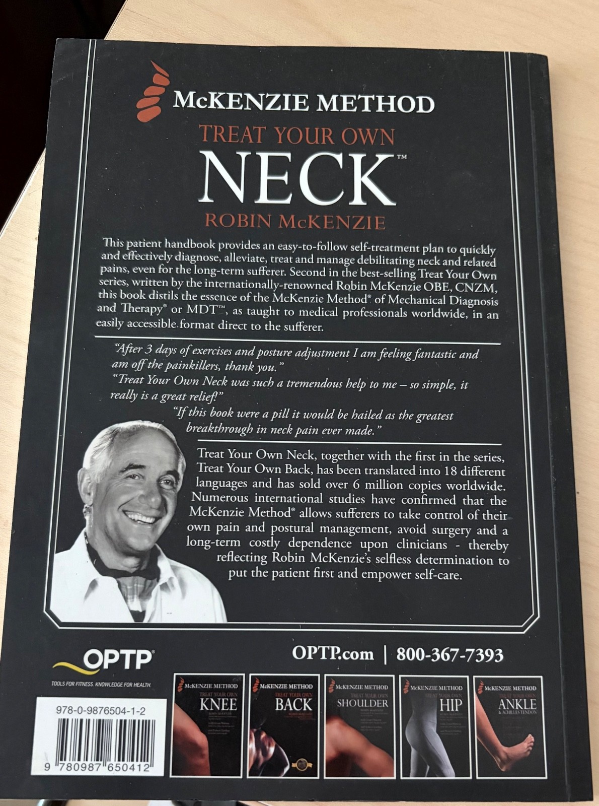 Treat Your Own Neck by Robin McKenzie (2011, Trade Paperback)