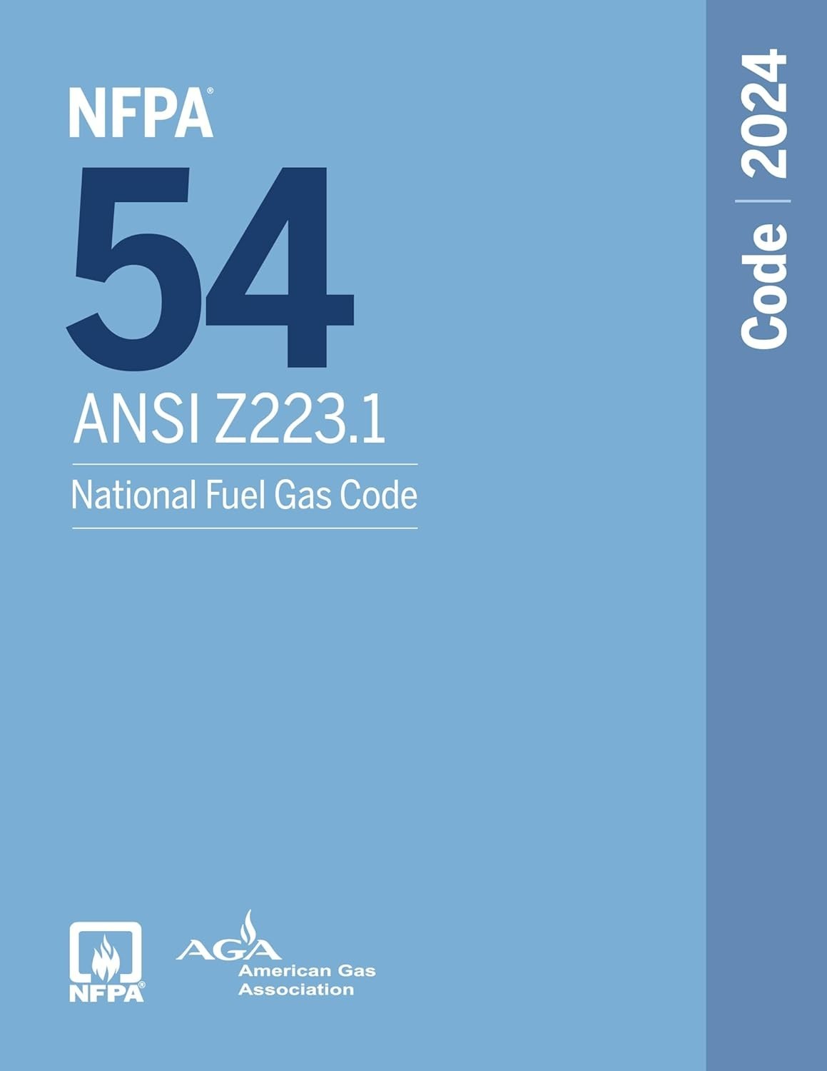 NFPA 54/ANSI Z223.1, National Fuel Gas Code, 2024 Edition PB USA STOCK FREESHIP