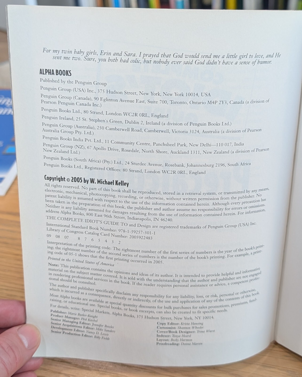 The Complete Idiot’s Guide to Precalculus by W. Michael Kelley