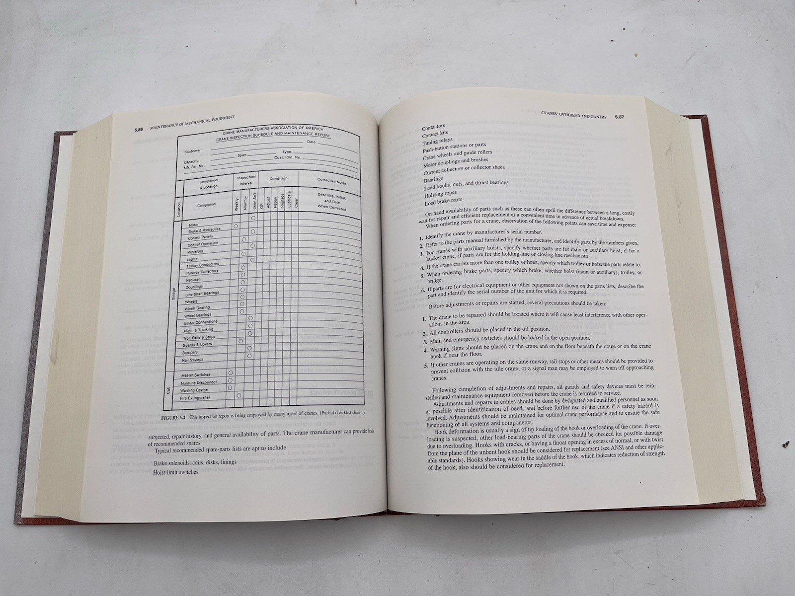 Maintenance Engineering Handbook 6th Edition Hardcover L. Higgins R.K. Mobley