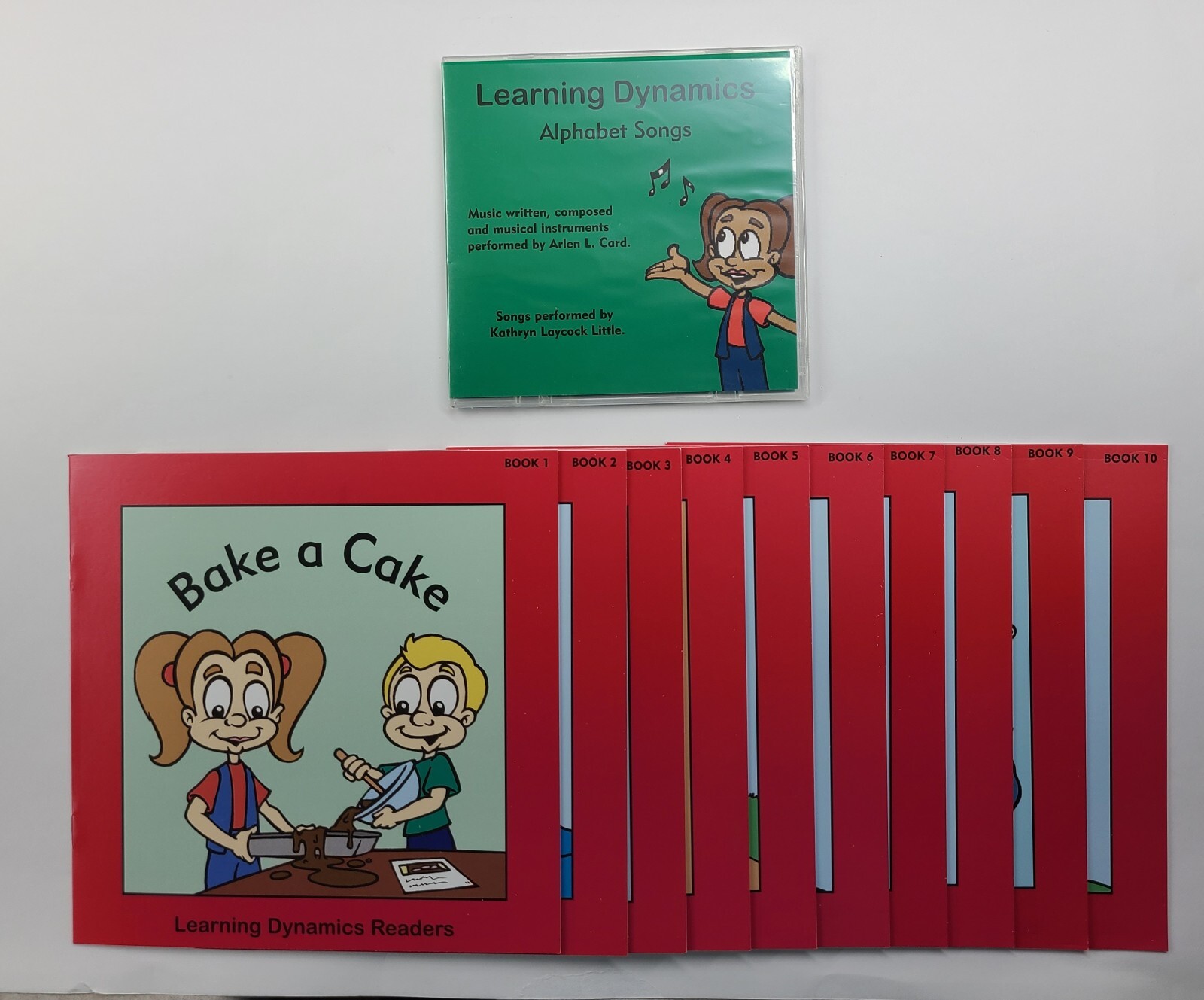 Learning Dynamics Readers, Series A, Set 1 Book 1-23, Set 2 Book 1-10, & ABC CD