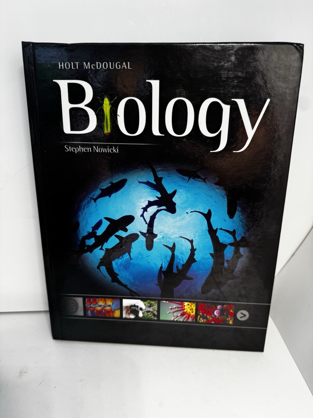 Holt McDougal Biology Stephen Nowicki Hardcover Textbook 2012 Edition