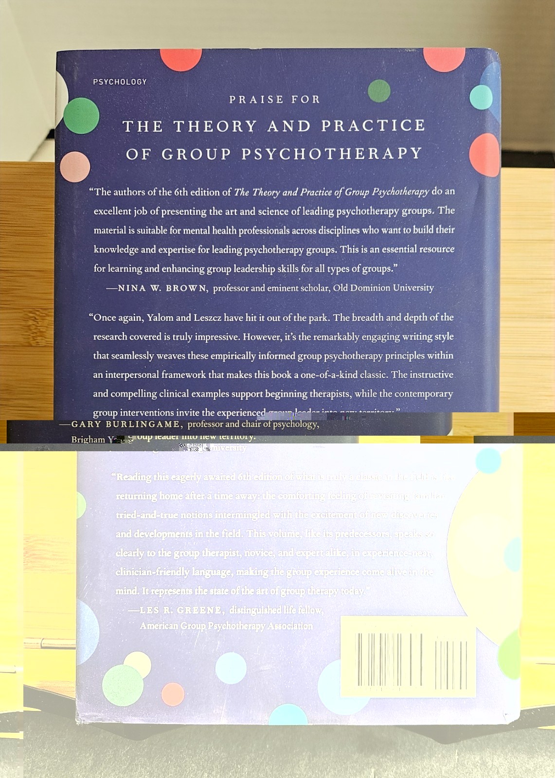 Theory and Practice of Group Psychotherapy 6th Edition
