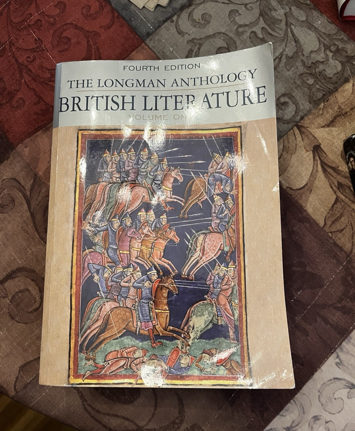 The Longman Anthology of British Literature Vol 1 4th Ed 2010 PB Pearson