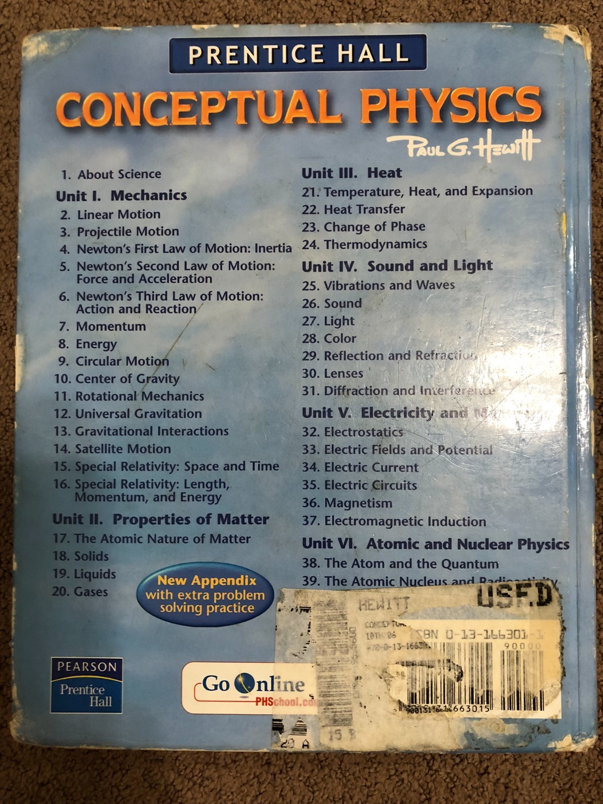 Conceptual Physics: The High School Physics Pro, Copyright 2020 , Paul G. Hewitt