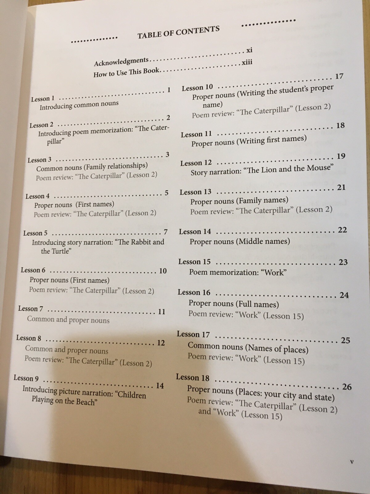 First Language Lessons For The Well Trained Mind Level 1 New Level 3 lesson used