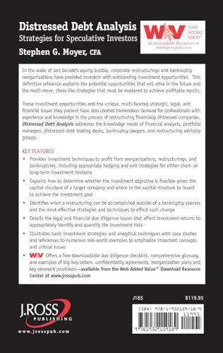 Distressed Debt Analysis: Strategies for Speculative Investors