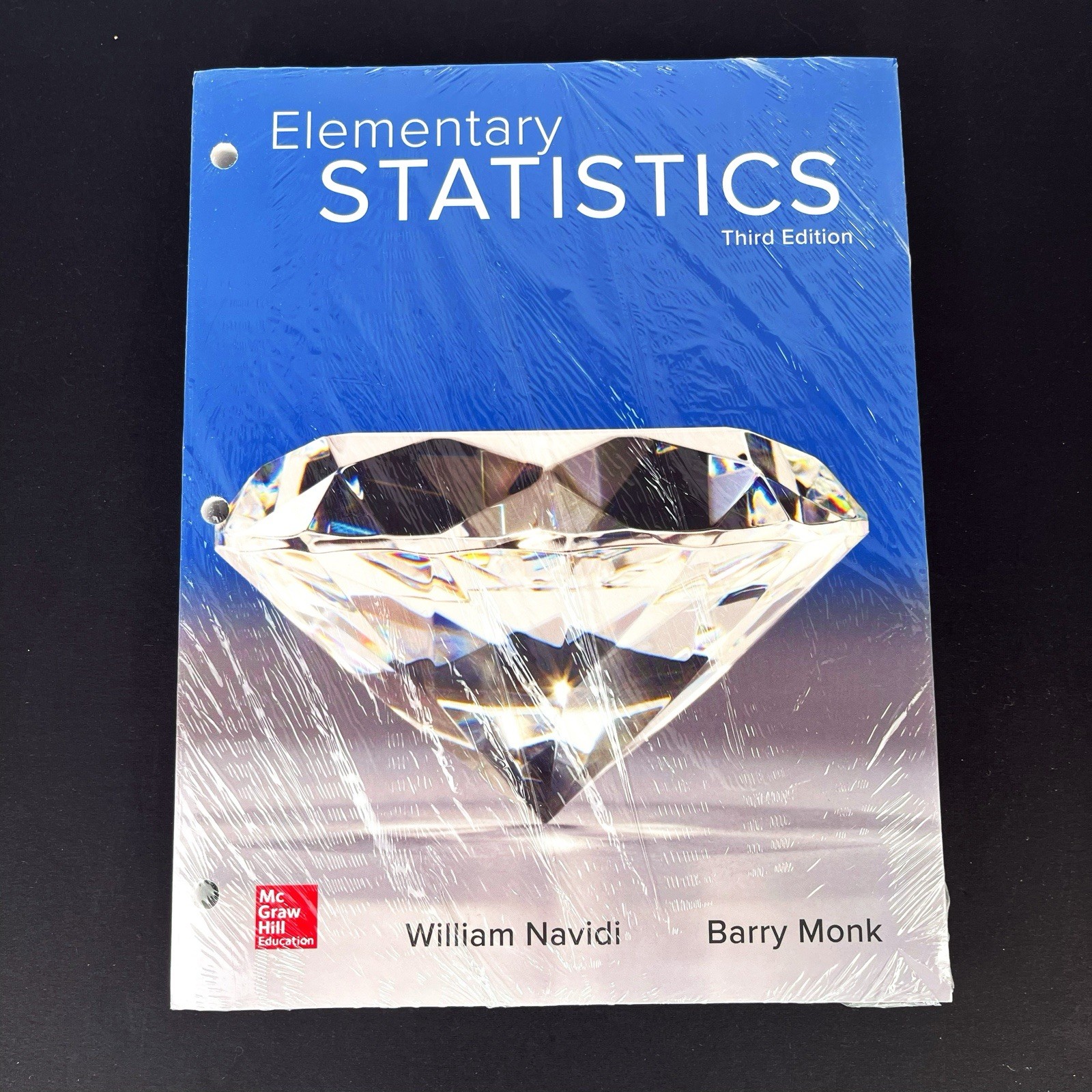 Elementary Statistics 3rd Edition William Navidi Barry Monk Loose Leaf Sealed