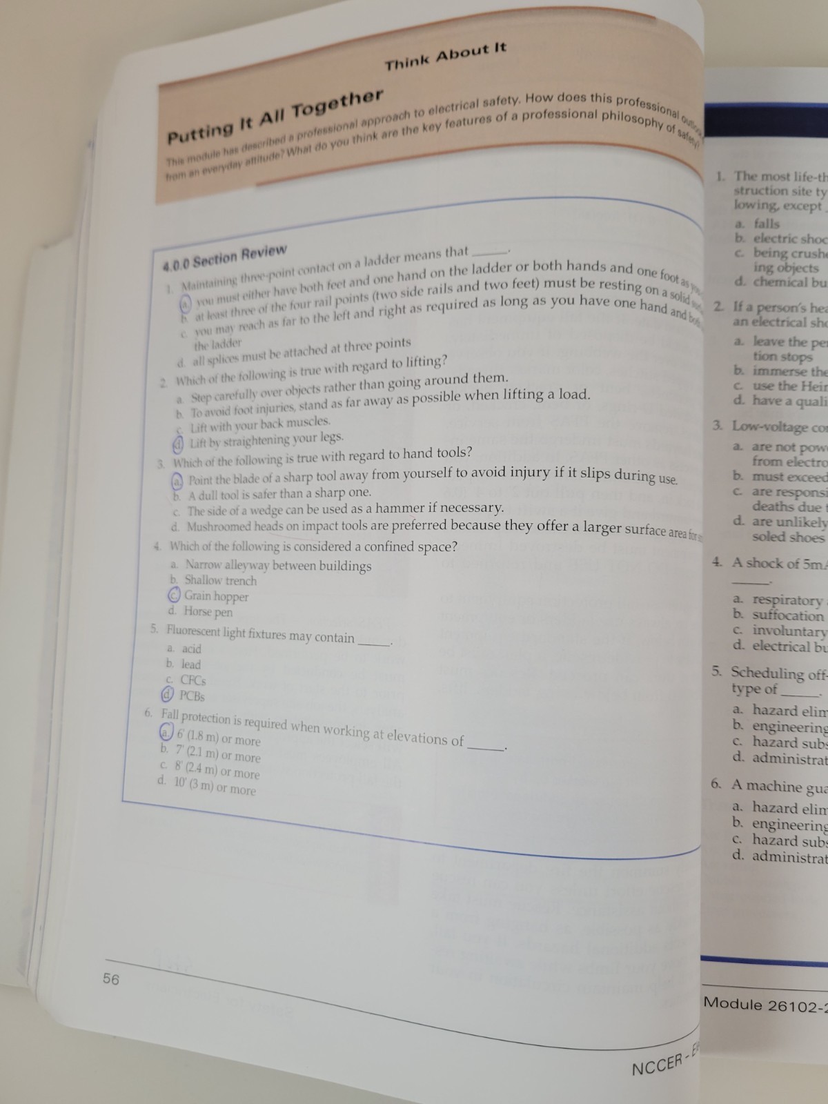 Electrical, Level 1 by NCCER Trade Paperback 2020 NEC – USED