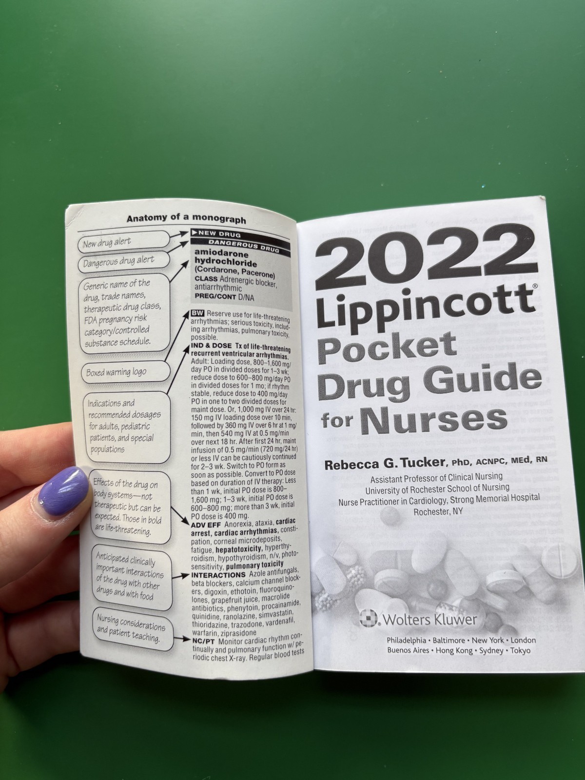 2022 Lippincott Pocket Drug Guide for Nurses by Rebecca Tucker, paperback