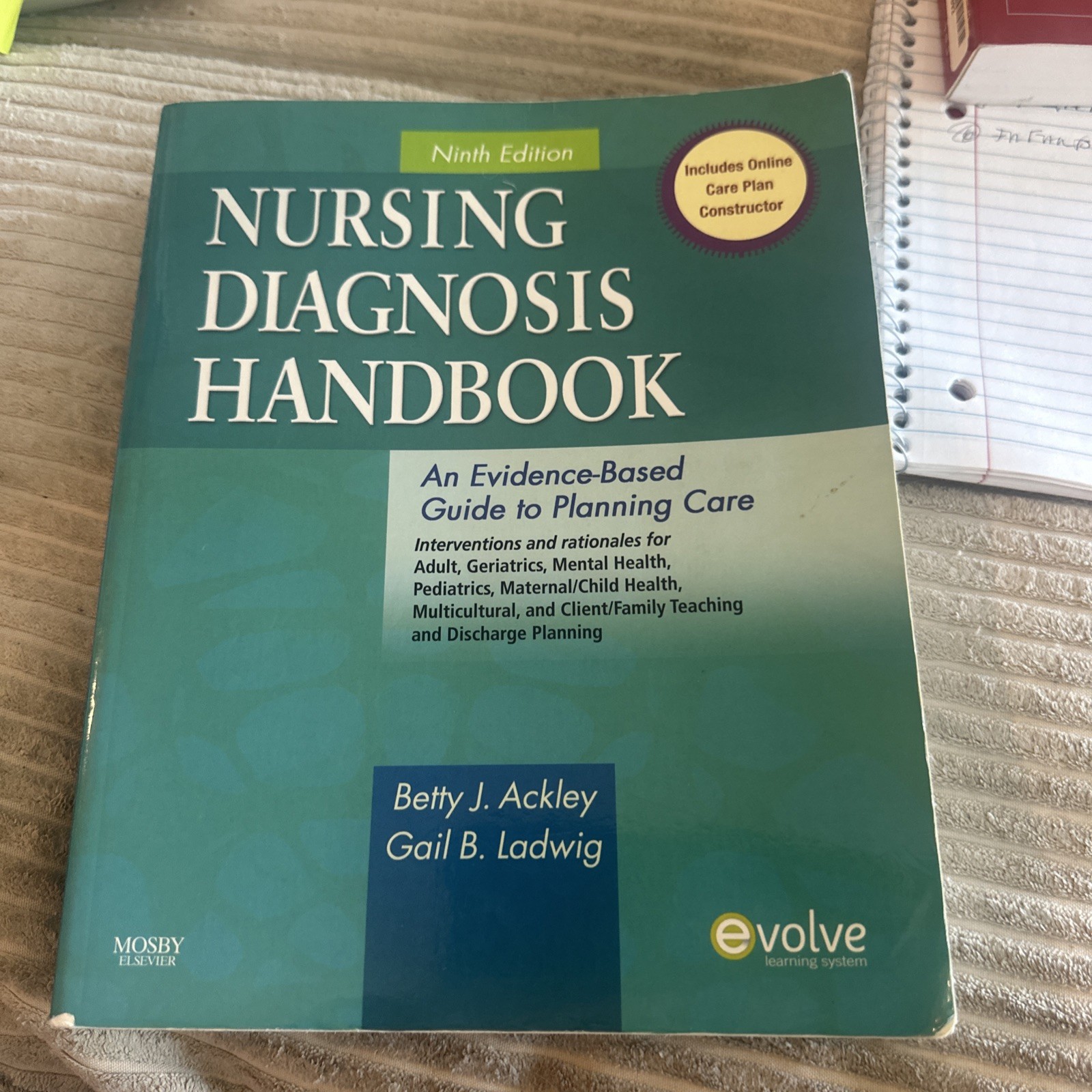 Nursing Diagnosis Handbook : An Evidence-Based Guide to Planning Care by Gail B.
