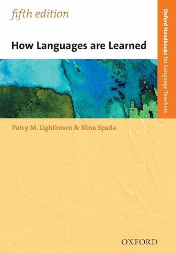 How Languages are Learned 5th – Paperback, by Spada Nina; Lightbown – Very Good