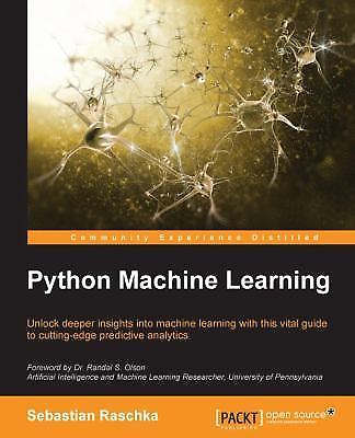 Python Machine Learning, 1st Edition – 9781783555130, Raschka, paperback