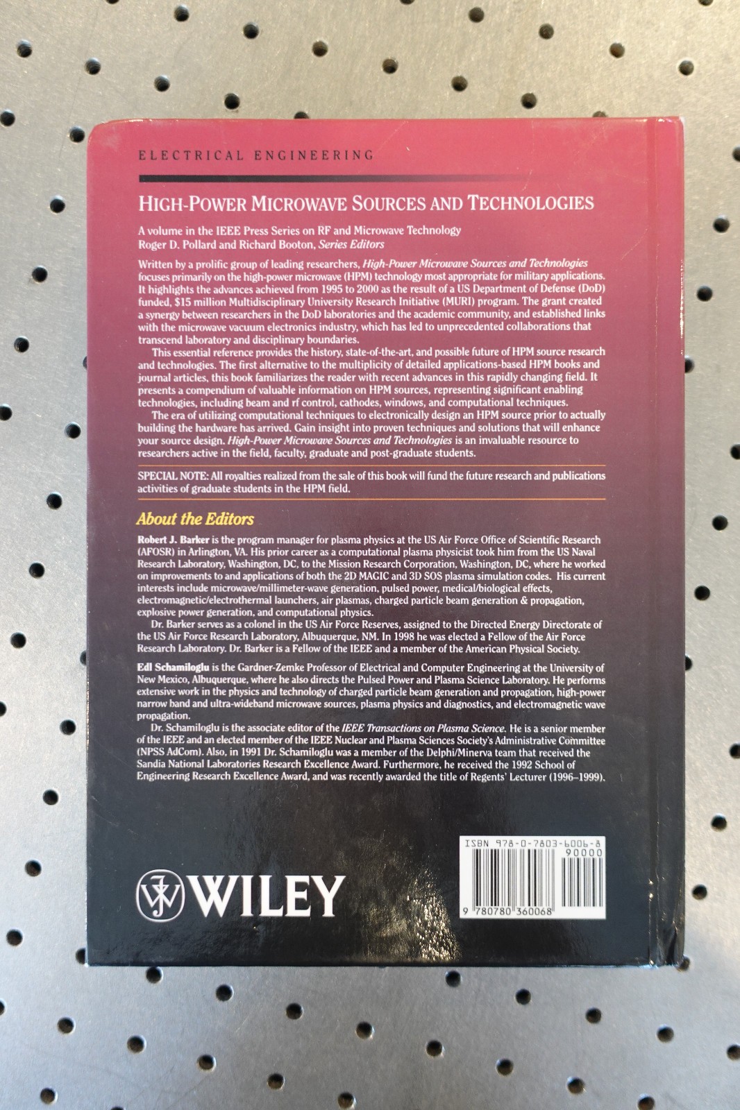 High-Power Microwave Sources and Technologies new condition