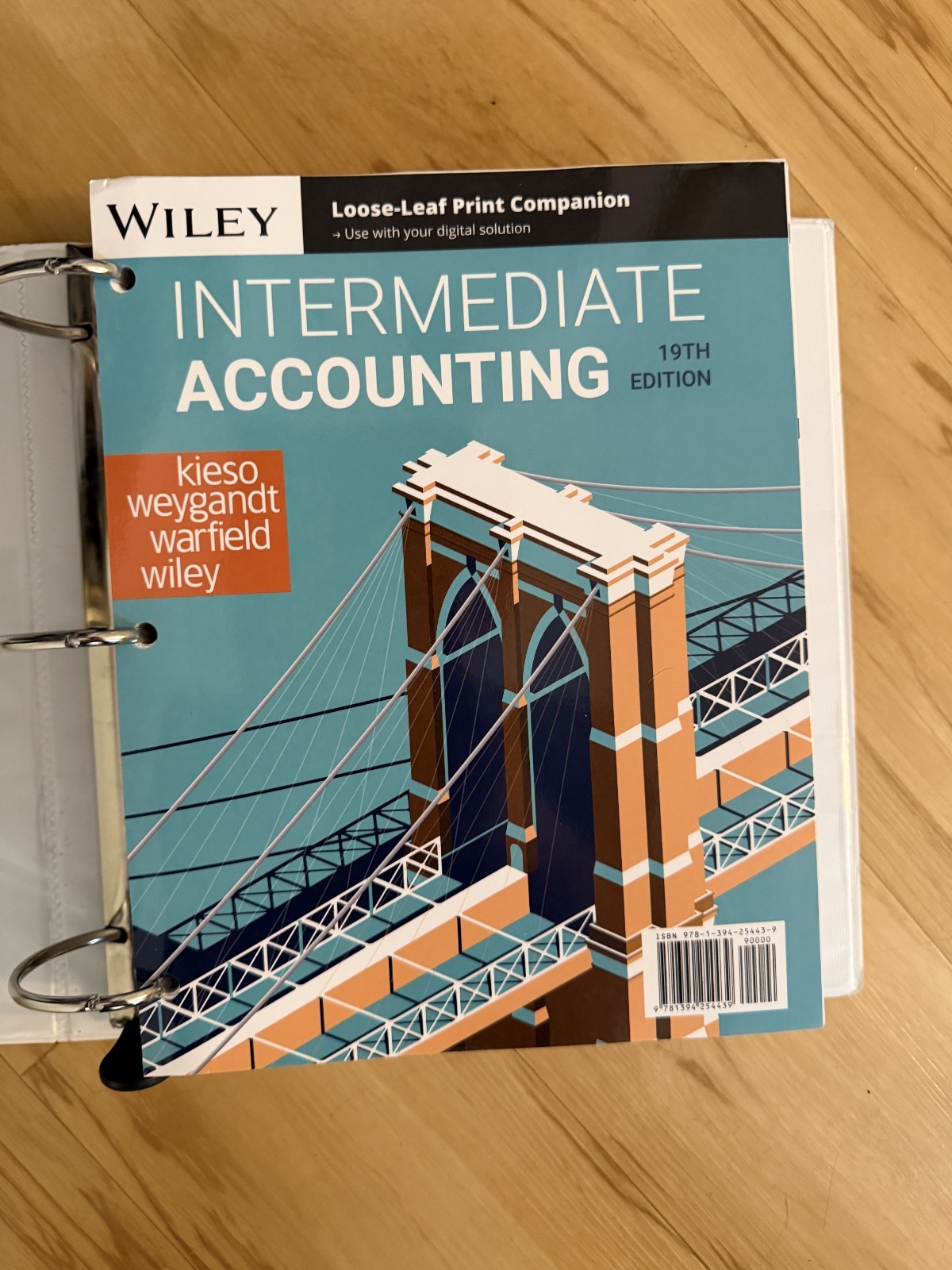 Kieso, Weygandt, & Warfield – Intermediate Accounting 19th Edition Loose-Leaf