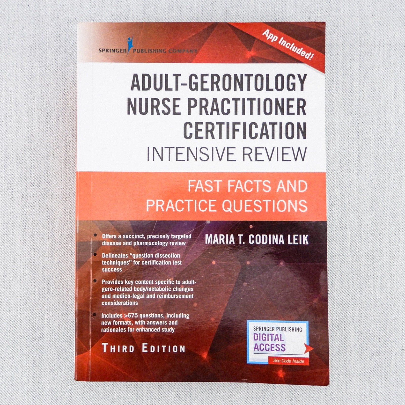 Adult-Gerontology Nurse Practitioner Certification Intensive Review by Leik 3rdE