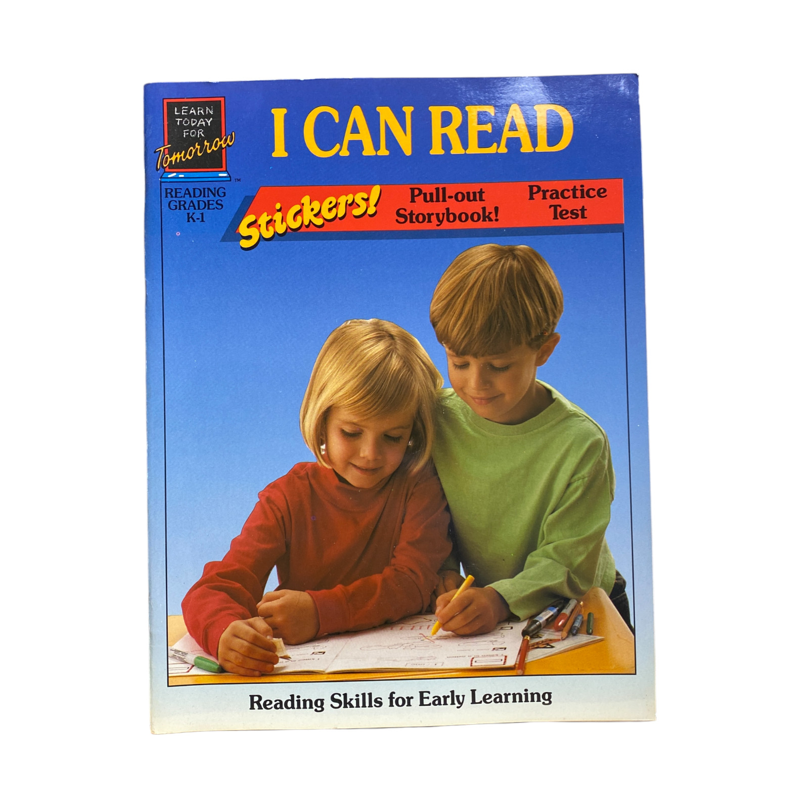 I Can Read; Stickers.. McClanahan Book Company; 1991; Staple bound; VG