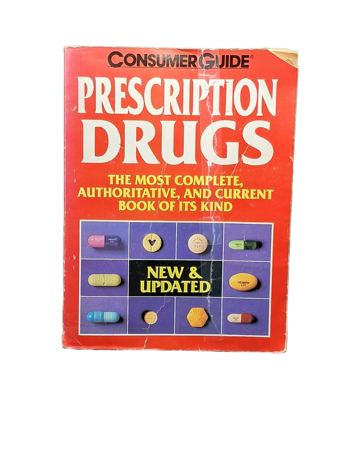 Consumer Guide Prescription Drugs 1990 Book 448 Pages