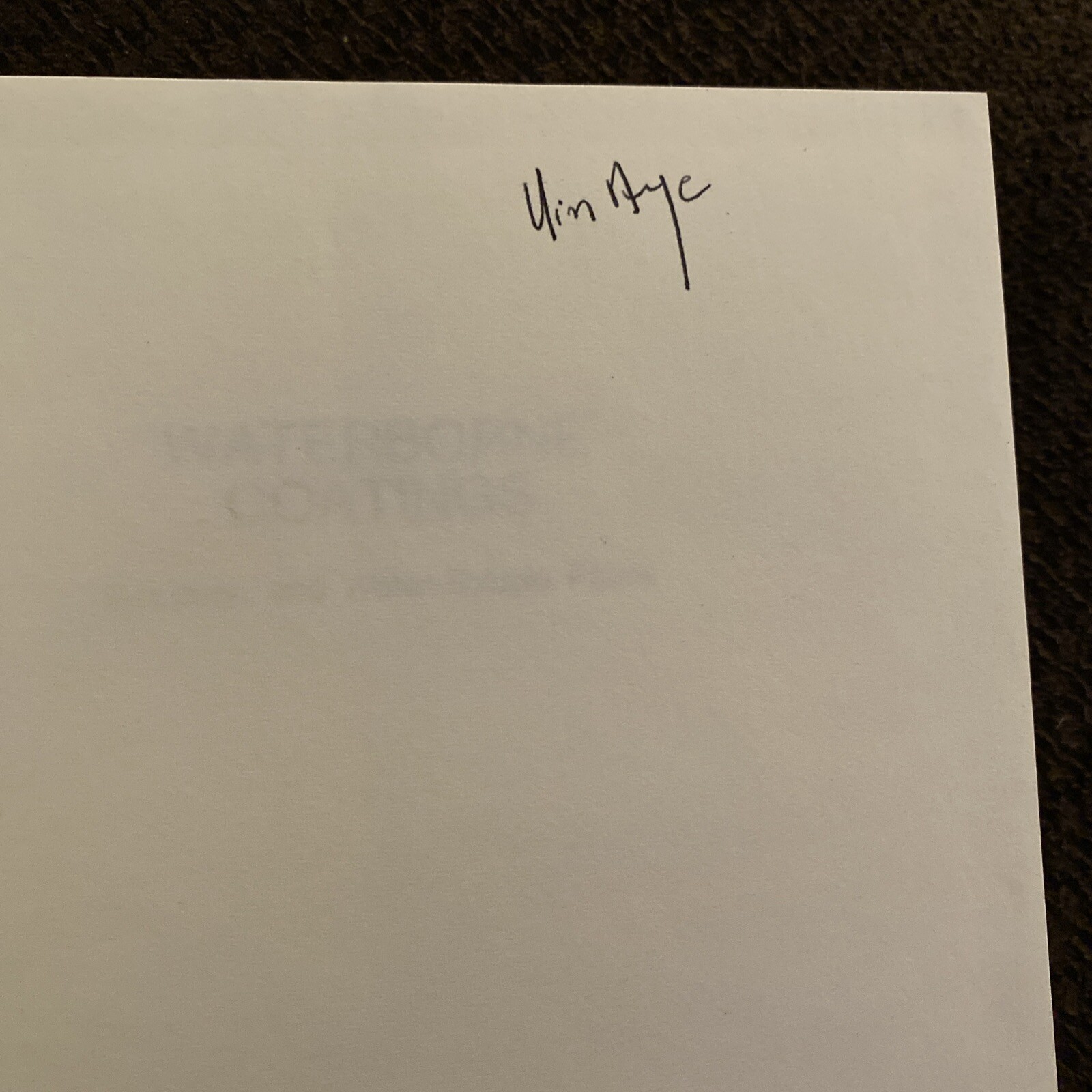 WATERBORNE COATING.: EMULSION AND WATER-SOLUBLE PAINTS Charles Martens HCDJ 1st