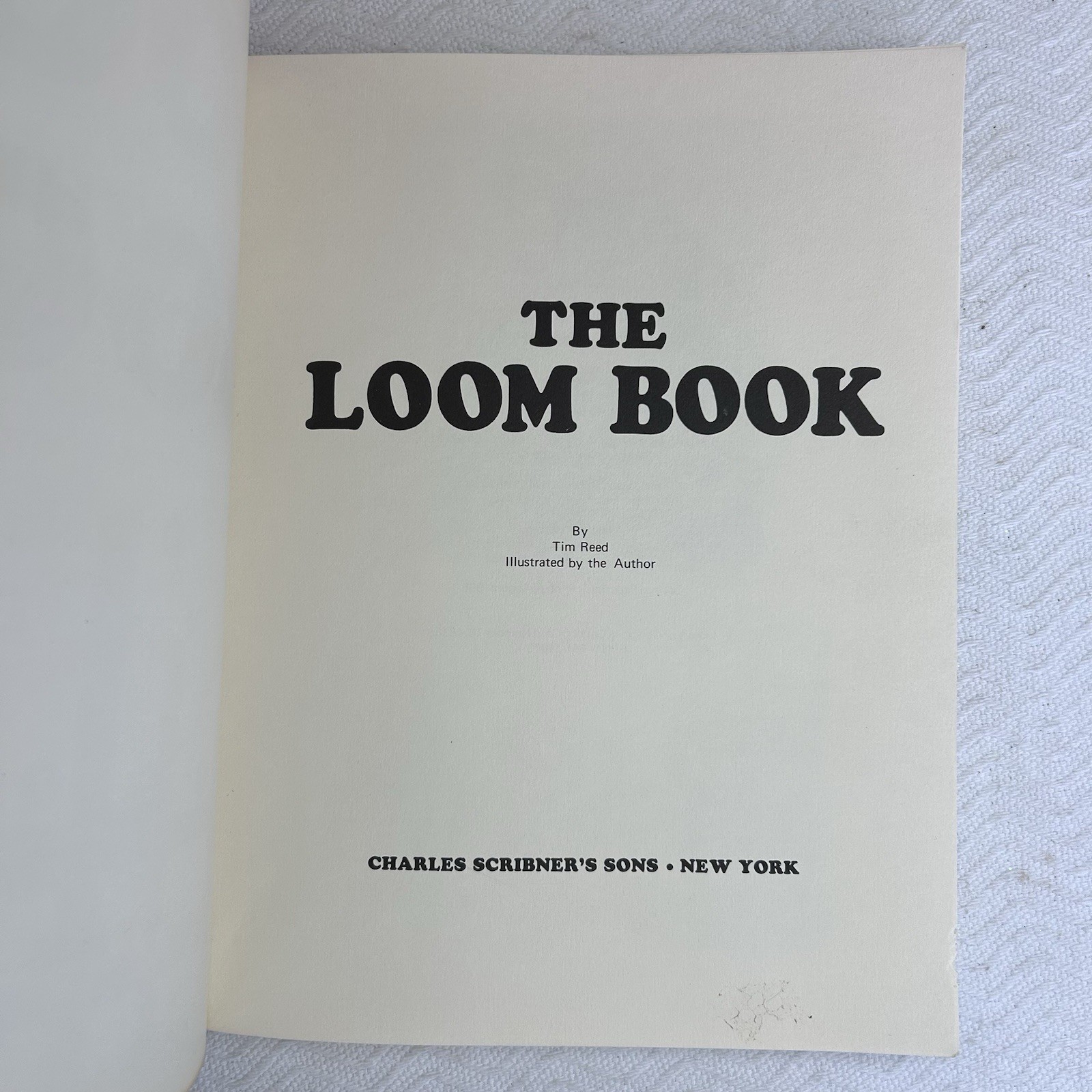 The Loom Book Tim Reed 1973