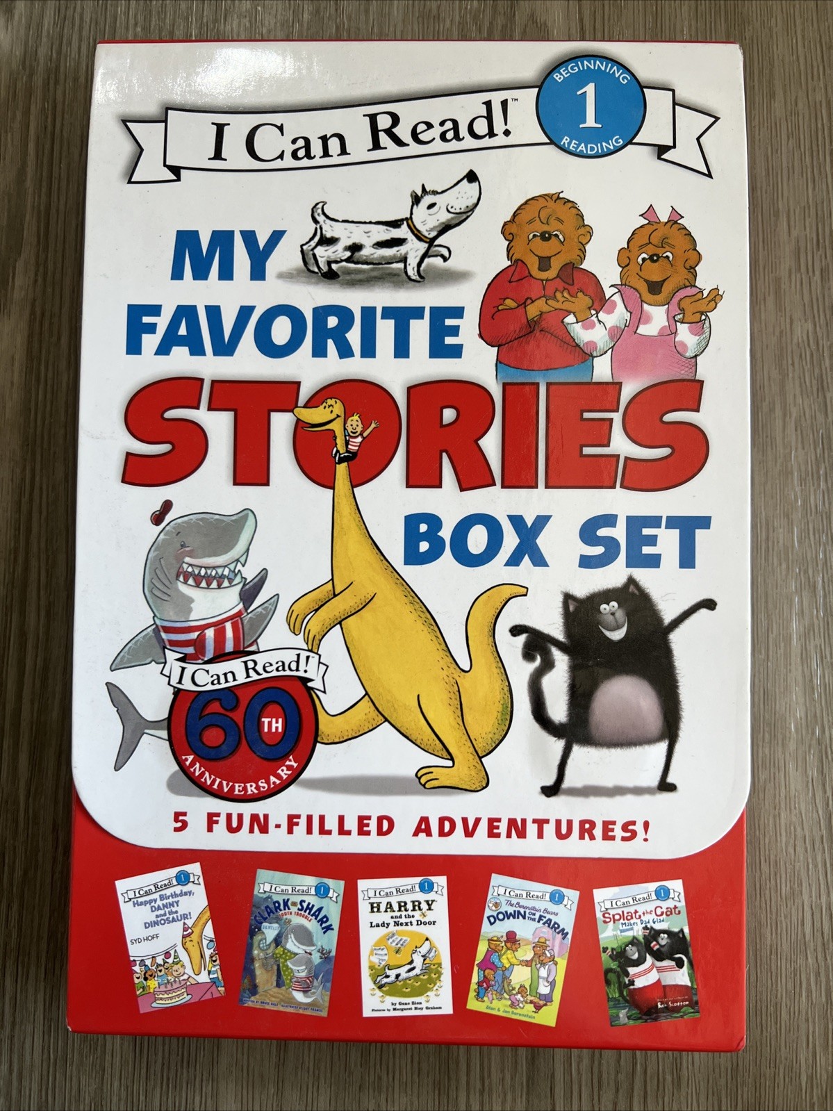 I Can Read Level 1 Ser.: I Can Read My Favorite Stories Box Set : A Box of 5…