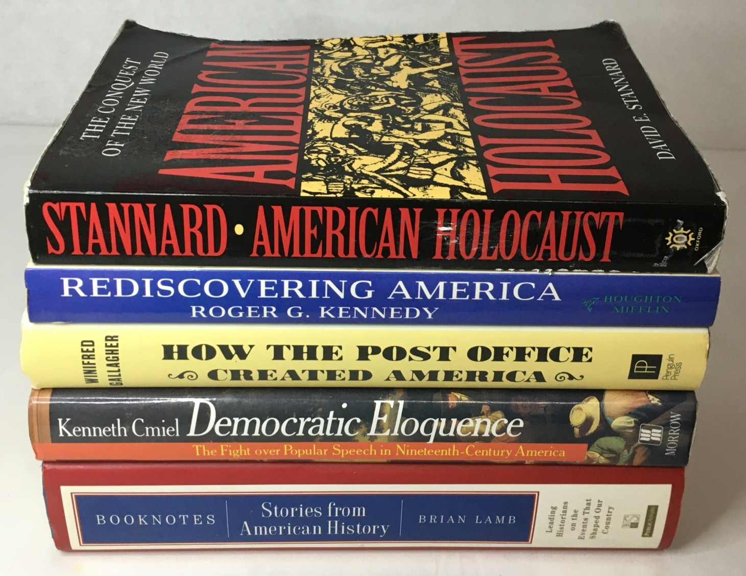 Lot of 5 Nonfic Books – American / United States History – Natives Post Office