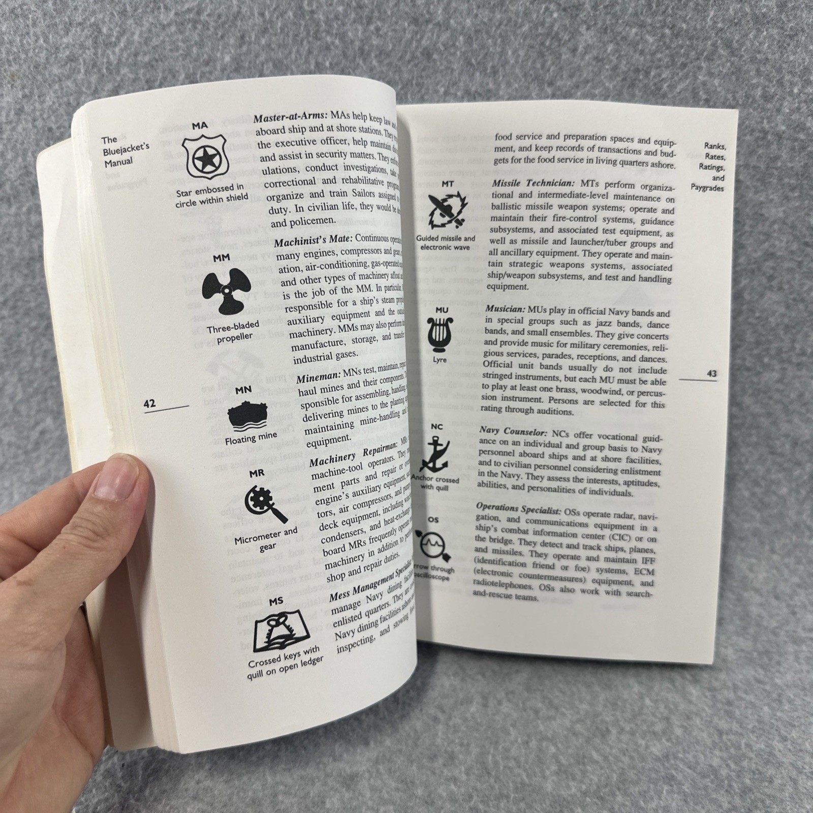 The Bluejacket’s Manual US Navy Book Centennial Edition by Thomas J. Cutler