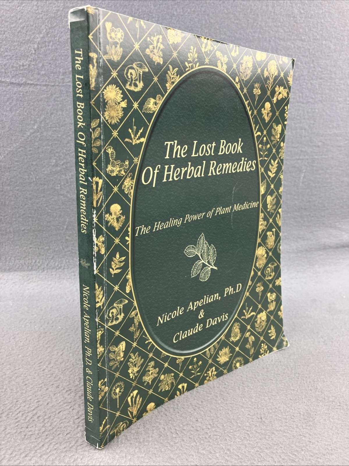 The Lost Book of Herbal Remedies (paperback with color pictures) Herbs Recipes