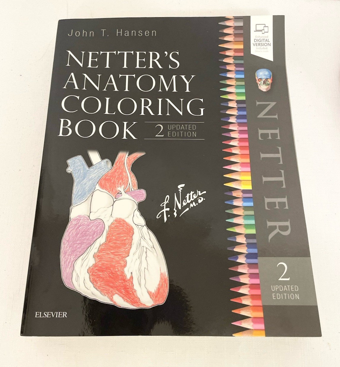 Netter’s Anatomy Coloring Book Updated 2nd Edition by John T. Hansen