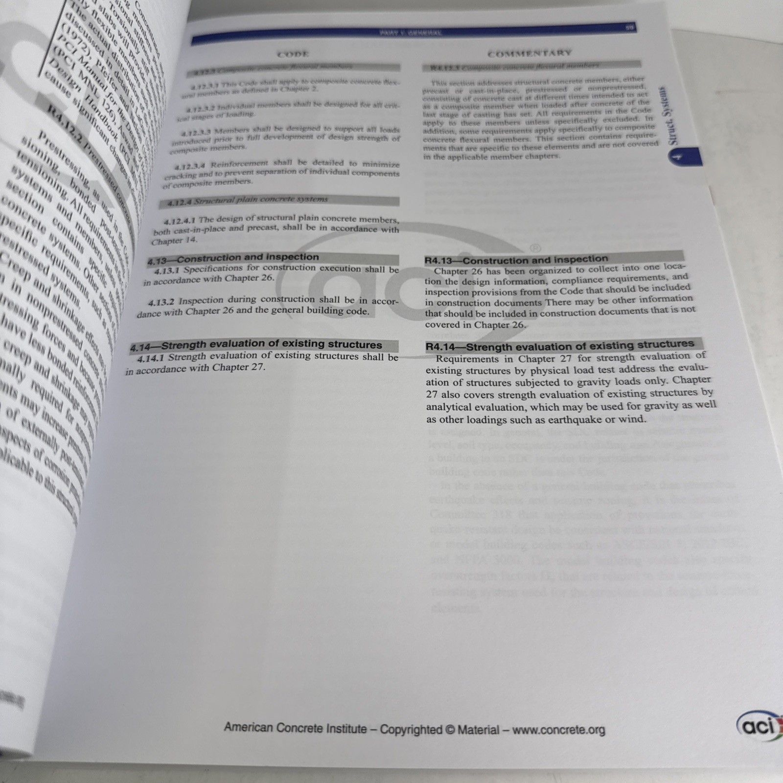 ACI CODE-318-19(22): – Paperback, by American Concrete Institute – Good