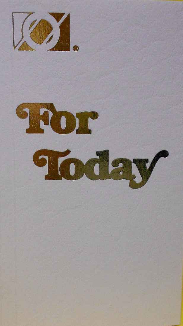 FOR TODAY – OVEREATERS ANONYMOUS DAILY READER