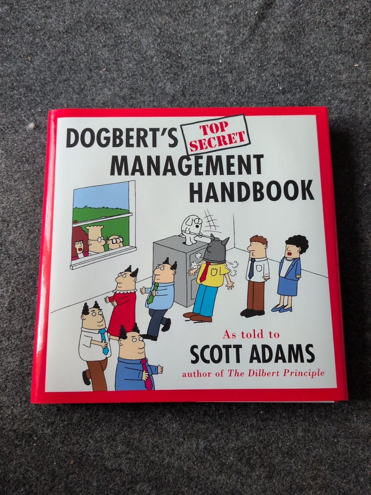 Dogbert’s Management Handbook, by Scott Adams – Hardcover (K)