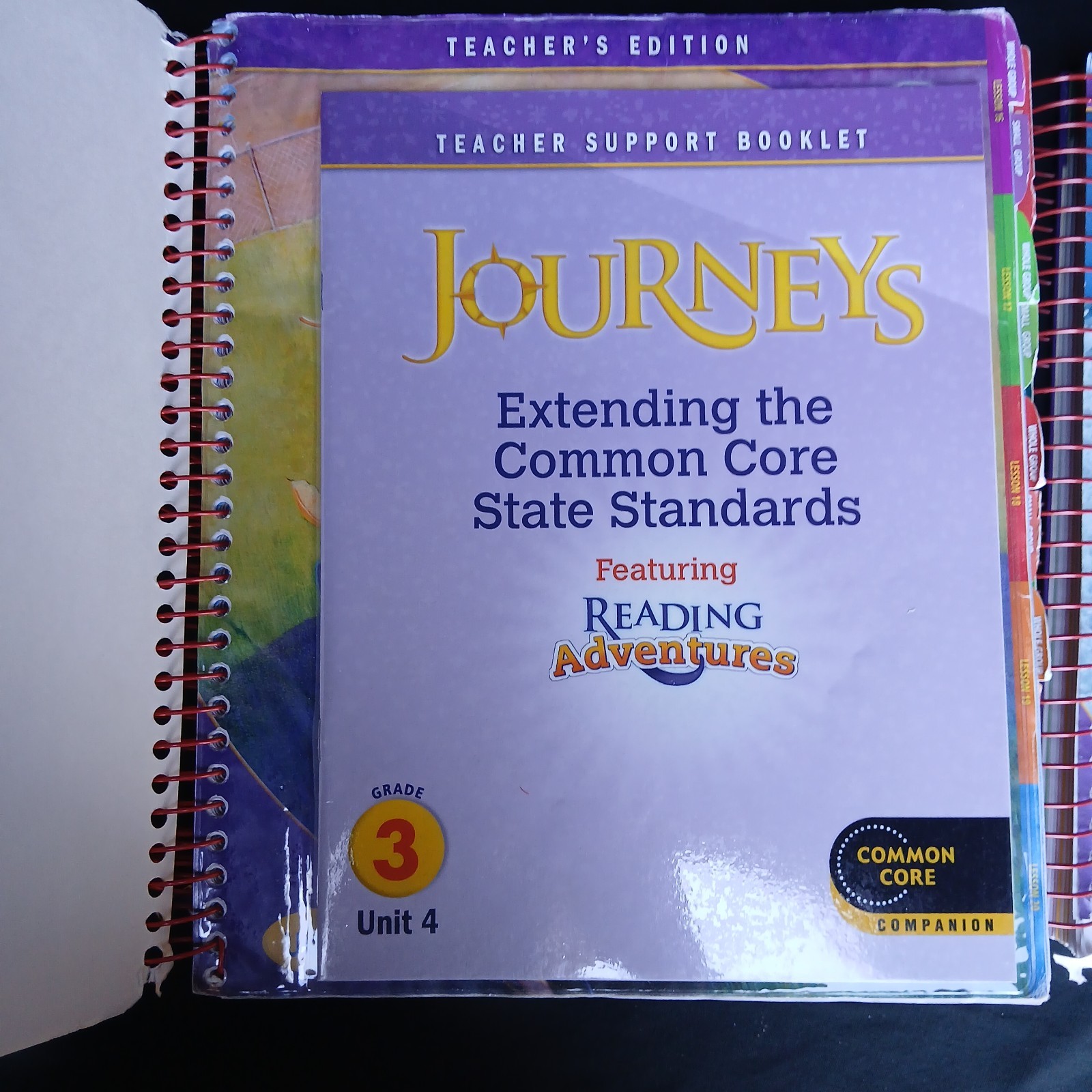 HMH Journeys Common Core Complete Set of 6 Vol Teachers Edition Grade 3 SC