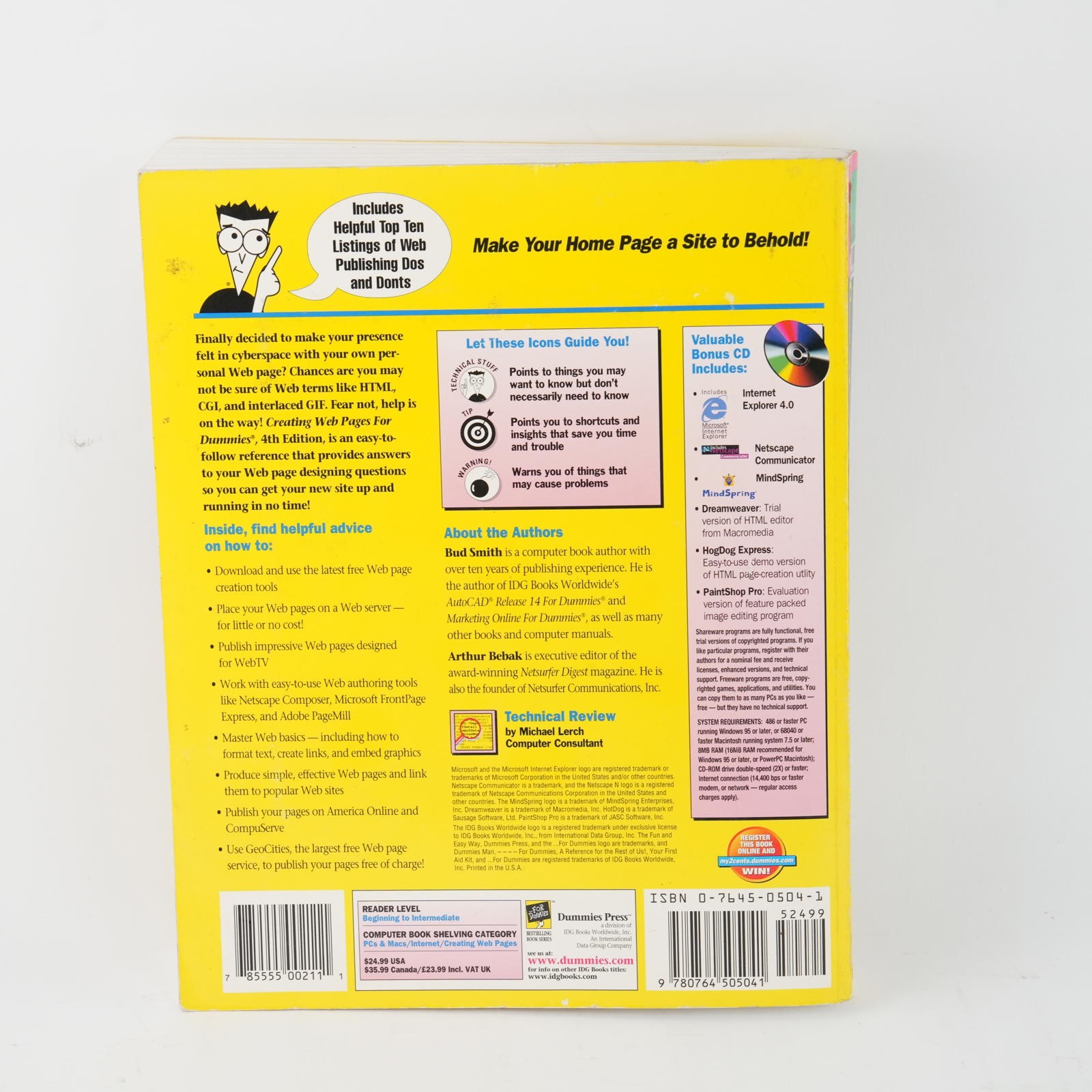 Creating Web Pages for Dummies (4th ed) Fourth Edition