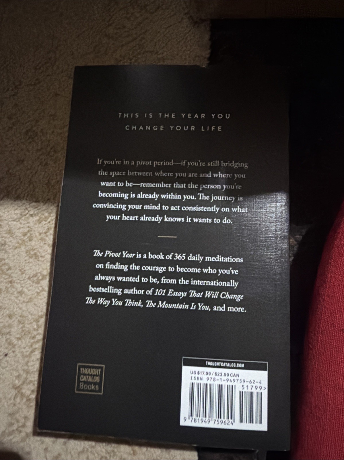 Pivot Year by Brianna Wiest (2023, Trade Paperback)