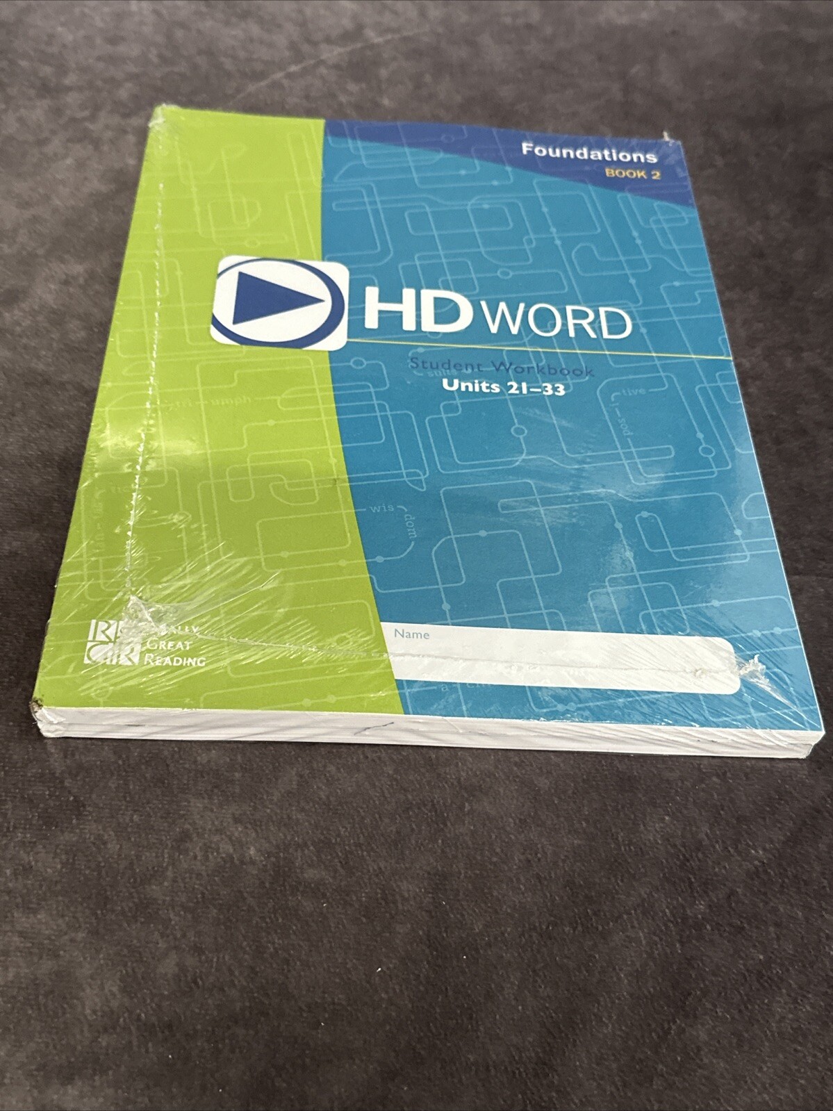 HD Word Student Workbook Foundations Book 1 &2 Units 1-20 & 21-33 HDFSW UNUSED