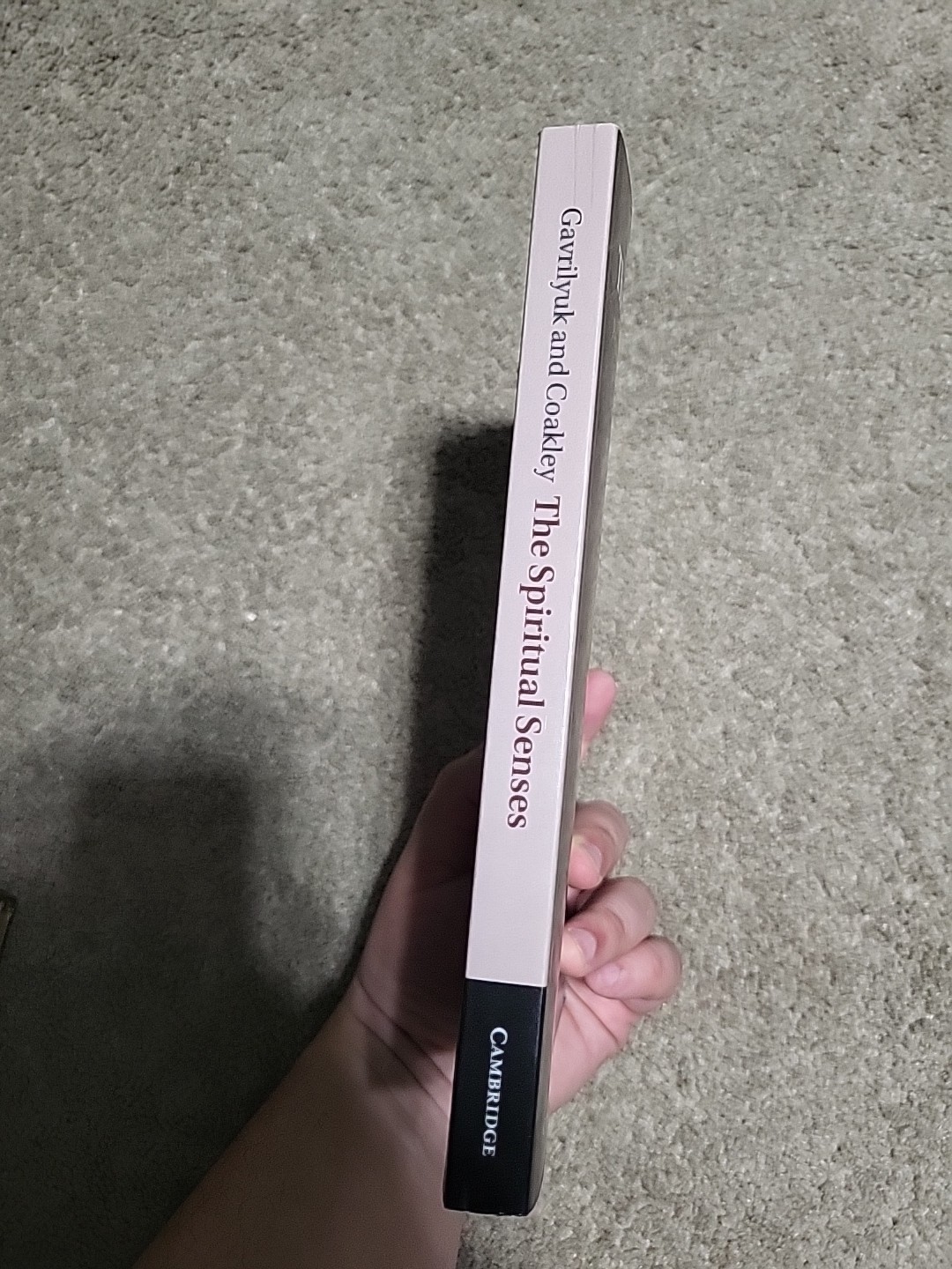 The Spiritual Senses: Perceiving God in Western Christianity