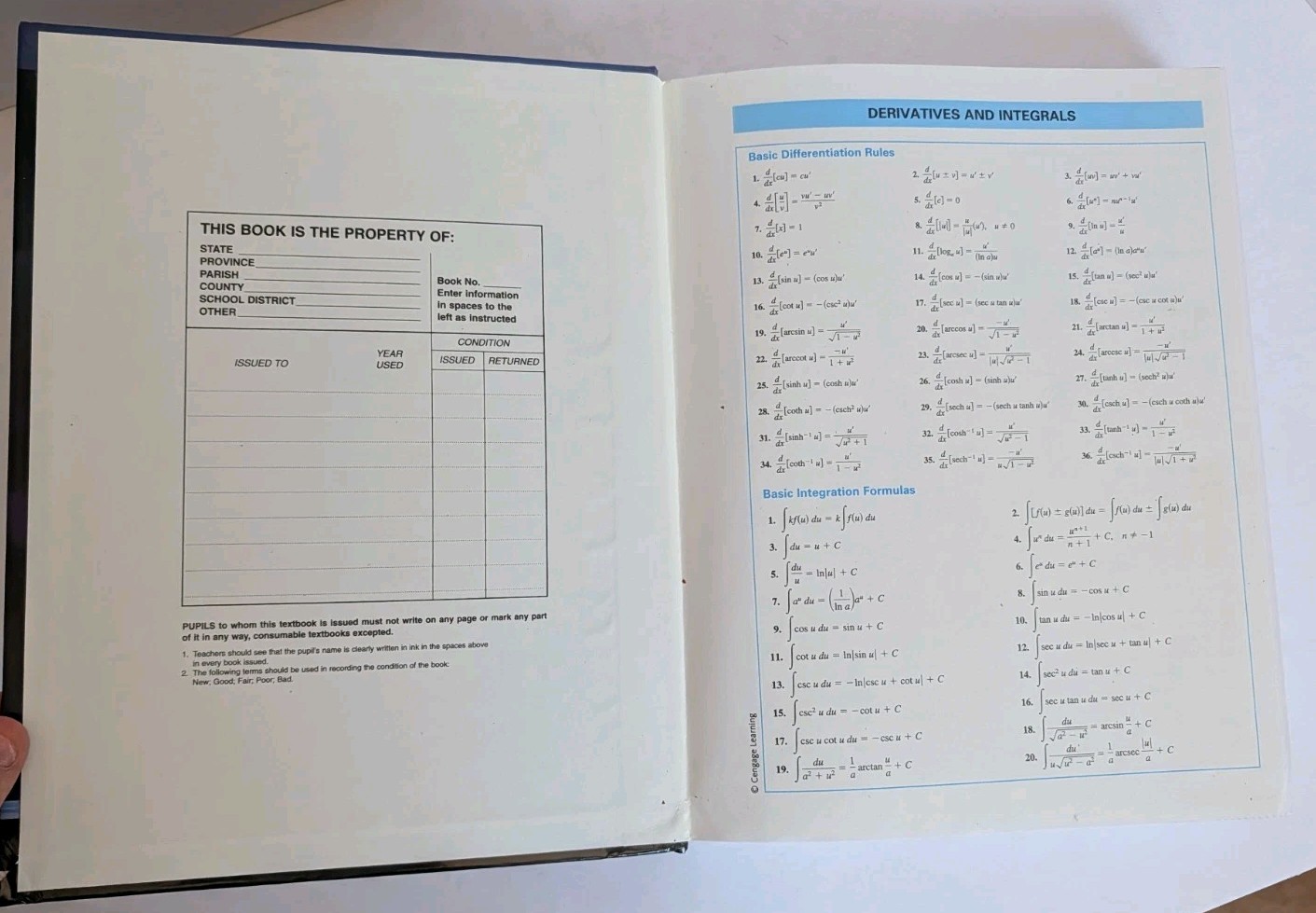Calculus of a Single Variable by Ron Larson (2018, Hardcover)