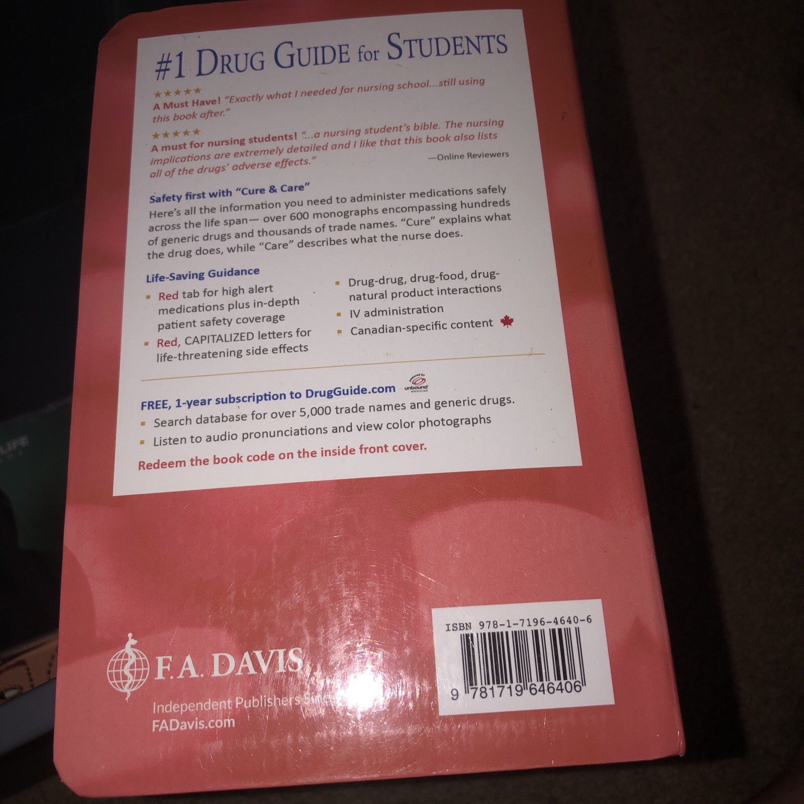 Davis’s Drug Guide for Nurses