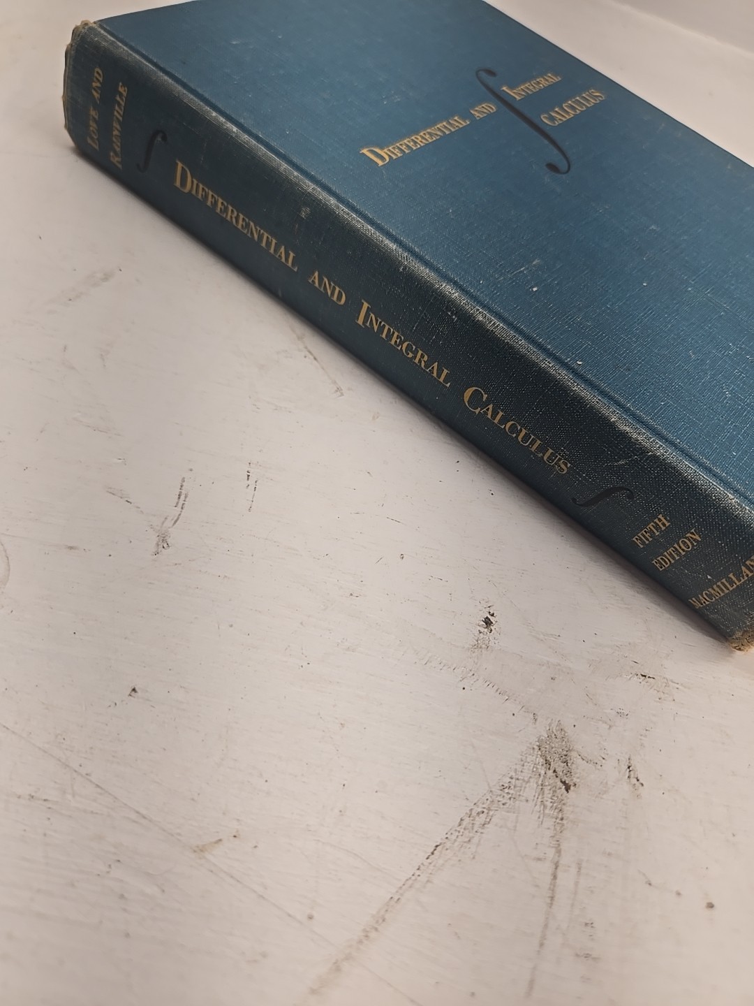 Differential And Integral Calculus 1958 The Macmillan Company Hardcover Book