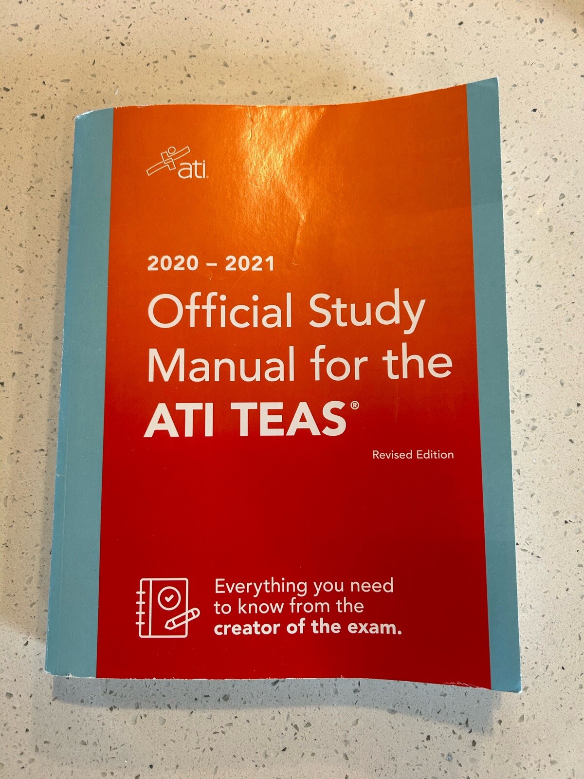 Official ATI TEAS Study Manual 2020-2021 – Paperback, by ATI – Good Condition