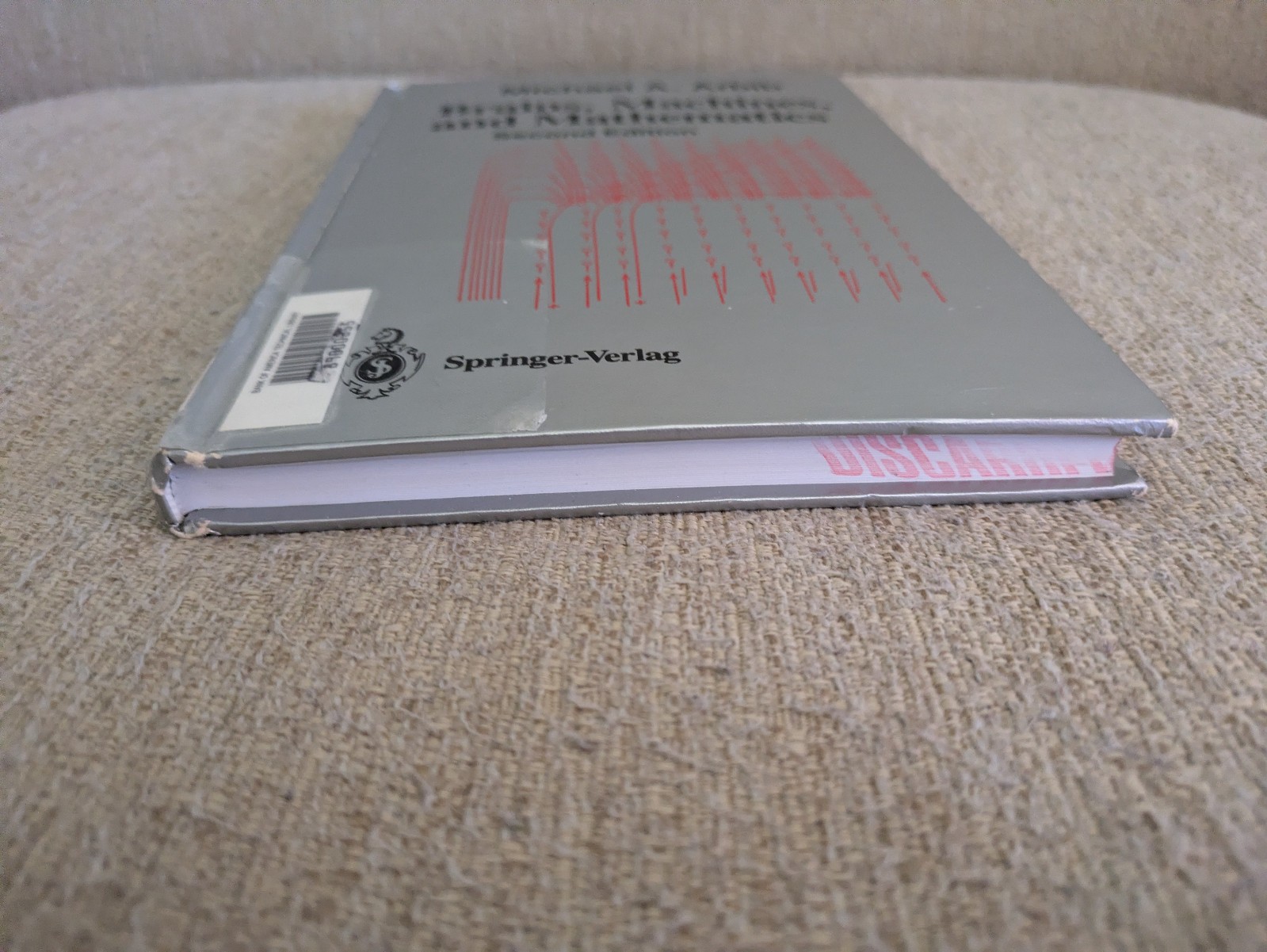 Brains, Machines, and Mathematics, 2nd Edition | Arbib | 1987 HC | Ex-Library