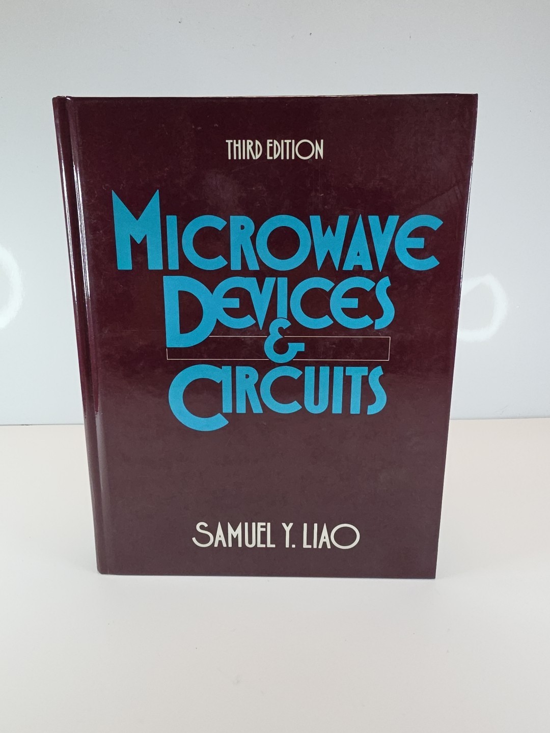 Microwave Devices and Circuits – Third Edition by Samuel Y. Liao Hardcover Book